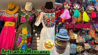 🇲🇽 Artesanias Mexicanas Cerca del Zócalo 🥰 Ropa Accesorios Sombreros y Más [upl. by Collete]