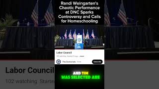 Randi Weingartens Wild DNC Speech Raises Eyebrows [upl. by Zorana]