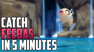 How to Catch Feebas IN 5 MINUTES  Pokémon Brilliant Diamond amp Shining Pearl [upl. by Florida]