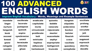 100 Vocabulary Words in English  ADVANCED WORDS  Improve Your English Vocabulary in Conversations [upl. by Dysart473]