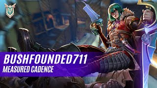 BUSHFOUNDED711 CASPIAN PALADINS COMPETITIVE MASTER MEASURED CADENCE [upl. by Aliber]