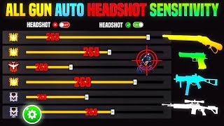 Free Fire Auto Headshot Trick 2024 Sensitivity  2gb 4gb 6gb Ram Headshot Sensitivity Setting [upl. by Granniah341]