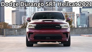 Dodge Durango SRT Hellcat 2021  2021 Dodge Durango SRT Hellcat Review  710Horsepower SUV King [upl. by Corella831]