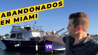 BOTES ABANDONADOS EN MIAMI Así luce el problema [upl. by Daveen11]