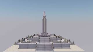 C4D Modeling of the Nanchang Uprising Memorial Tower [upl. by Greggs985]