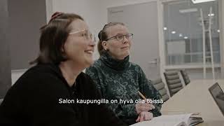 Tervetuloa töihin Salon kaupungin opetuspalveluihin [upl. by Etireuqram]