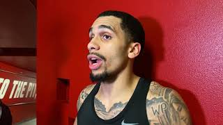 UNLV Mens Basketball Postgame Interviews at New Mexico [upl. by Nitsirt]