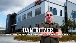 Dan Ritzer US Navy Veteran amp Superior Safety Director [upl. by Viva]