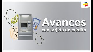 ¿Cómo funciona el avance de mi tarjeta de crédito  Bancolombia [upl. by Lawlor]