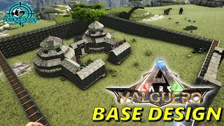 Ark Survival Valguero  Base Design [upl. by Nico737]