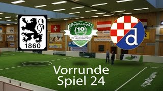 Spiel 24 TSV 1860 München 31 GNK Dinamo Zagreb │U12 Hallenmasters TuS Traunreut 2017 [upl. by Yerroc]