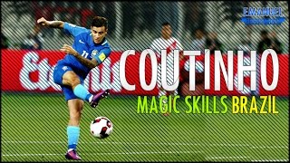 Philippe Coutinho ● Magic Skills ● Brazil ● 20162017 ● HD ● [upl. by Ahsikan]