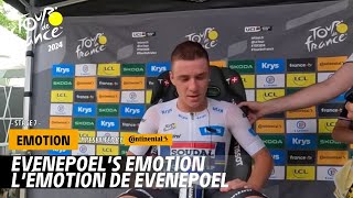 Winners emotion  Stage 7  Tour de France 2024 [upl. by Lydnek35]