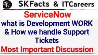 ServiceNow Developer Work Examples  ServiceNow skfacts [upl. by Earej]