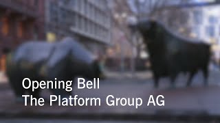 Opening Bell The Platform Group [upl. by Alik460]