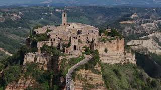 Civita di Bagnoregio 4K [upl. by Ynnavoig411]