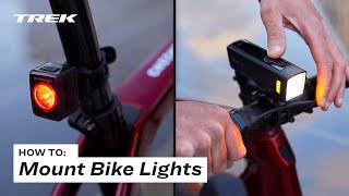 How To Mount Your Bike Lights [upl. by Ekrub]