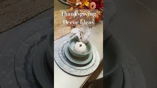 Fall Decor for your dining table  Table Decoration  Thanksgiving Ideas fallcenterpieces [upl. by Beeck406]