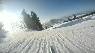 Skifahren in der Neusell Rothenthurm  GoPro Hero 4 Silver [upl. by Kostman221]