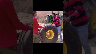 Jaat song jondeer tractor new tyres status video Nishu deshwal automobile jaatculture farming [upl. by Lordan]