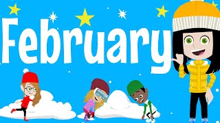 All about February An Exciting Animation Celebrating The 2nd Month [upl. by Ymmat]