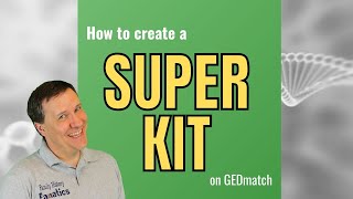 How to Create a DNA Superkit for FREE for GEDMATCH  Genetic Genealogy [upl. by Nort753]