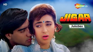 Aaye Hum Baraati Full Song  Jigar 1992  Ajay Devgan  Karishma Kapoor  90’s Superhit Love Song [upl. by Seth]