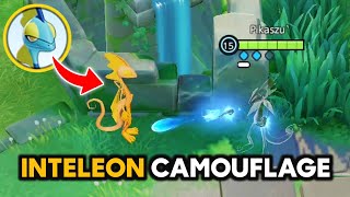 How Inteleons passive Camouflage works  Pokémon Unite [upl. by Wes406]