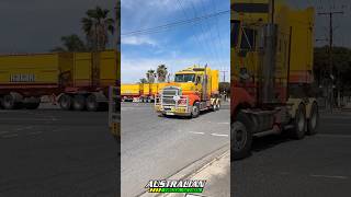 Kenworth T609 road train turning [upl. by Michele944]