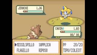 Come catturare jirachi pokemon smeraldo [upl. by Pyszka]