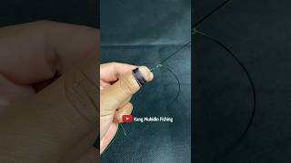 Best Fishing knot braid to Fluorocarbon very smooth and strong fishing tutorial knot fishingknot [upl. by Ymarej]