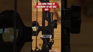 Best bow sight on the market Adjustable Red Dot archery michigan hunting [upl. by Innej]