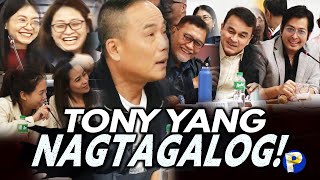 Tony Yang nagTagalog maangmaangan na hindi nakakaintindi Alice Guo at Cassandra Ong nagchinese [upl. by Vyky]