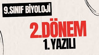 9Sınıf Biyoloji 2Dönem 1Yazılı  20232024 Örnek Sınav [upl. by Riane]