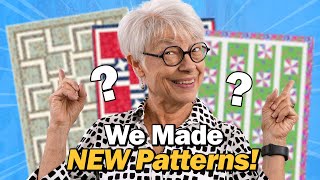 5 NEW Quilt Patterns to Make in 2023 [upl. by Okwu78]