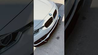 BMW F30 GETS A NEW CUSTOM LIP  STRUTS  struts cartok shorts bmwm3 m2 m3 f30i lipinstall [upl. by Dahsar]