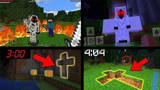 💀 5 MALDITAS Y REALES APARICIONES DE ENTITY303 EN MINECRAFT 😱 XBOX360ONEPEPC [upl. by Egiedan]