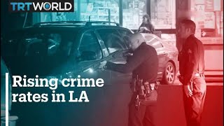 LA overran by smashandgrab crime spree [upl. by Nodnorb991]