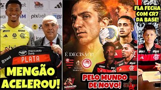 MENGÃO AGIU RÁPIDO E CONTRATOU NOVO CR7 HJ TEM MUNDIAL AGORA VAI EQUATORIANO E MAIS 2 CHEGANDO [upl. by Fairfield463]