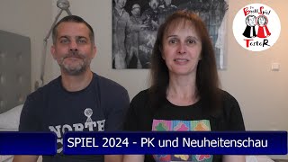 SPIEL 2024 in Essen  PK und Neuheitenschau  Die Brettspieltester [upl. by Adner]