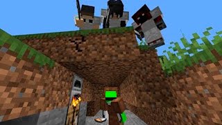 Minecraft Speedrunner VS 3 Cazadores [upl. by Marne146]