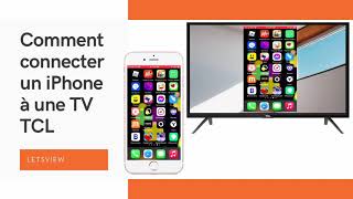 Comment mettre en miroir un iPhone sur une TV TCL ？ [upl. by Leopoldine]