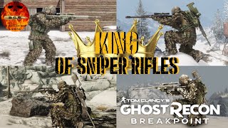 Ghost Recon Breakpoint  King Of The Sniper Rifles [upl. by Osithe141]