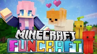 Crazy New World  Ep 1  Minecraft FunCraft [upl. by Nilo8]