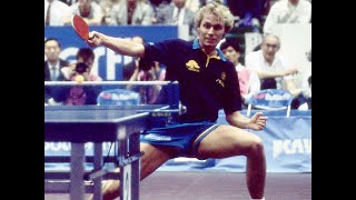 Highlights  Persson vs Waldner  1991 World Table Tennis Championships [upl. by Tletski]