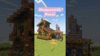 Minecraft Weaponsmiths House [upl. by Camden]