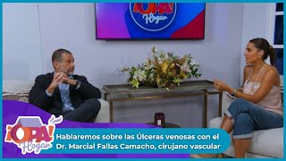 🔵 Úlceras venosas con el Dr Marcial Fallas Camacho cirujano vascular 🧑‍⚕️ [upl. by Zingg]