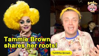 Tammie Brown talks about her life before Drag Race Where did she start out [upl. by Ekoorb557]