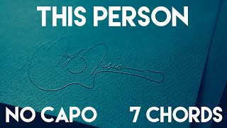 This Person by Scrubb Guitar Lesson  No Capo 7 Chords Tutorial [upl. by Beverle]