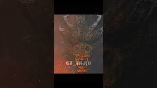 king ghidorah then vs now edit godzilla edit kingghidorah monsterverse kinggodzilla fpy [upl. by Mobley]